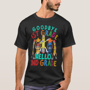 First Day Of School Student Teacher  Goodbye 1st G T-Shirt