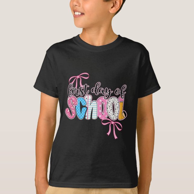 First Day of School T-Shirt (Front)
