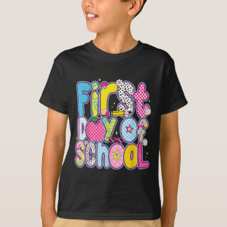 First Day Of School Teacher Students Back To T-Shirt