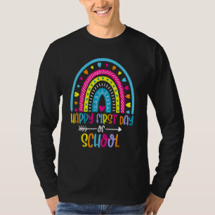 First Day Of School Teachers Students Back To Scho T-Shirt