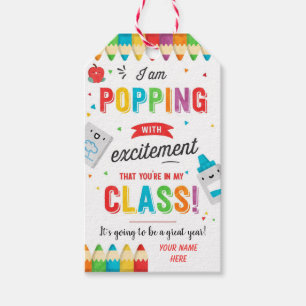 First Day of School Welcome Back To School Gift T Gift Tags