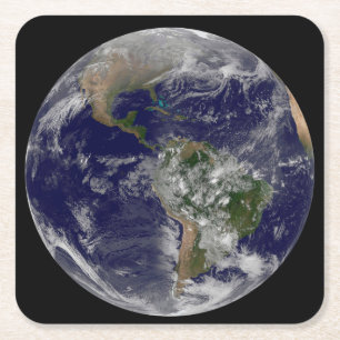 First Day Of Spring In The Northern Hemisphere. Square Paper Coaster