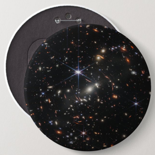 First Deep Field of Universe from James webb 6 Cm Round Badge (Front & Back)