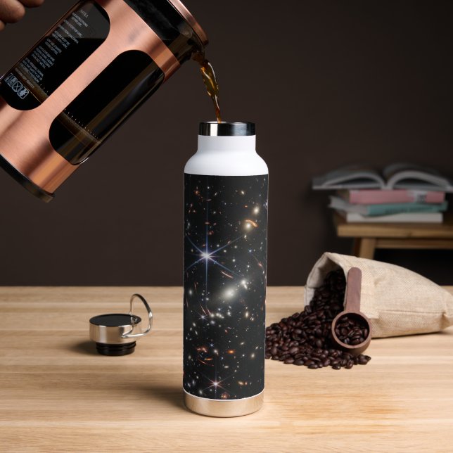 First Deep Field of Universe from James webb Water Bottle (Coffee)