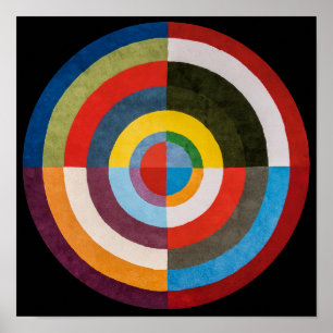 First Disc Robert Delaunay Poster