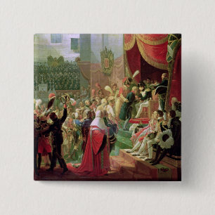 First Distribution of Crosses of Legion of Honour 15 Cm Square Badge