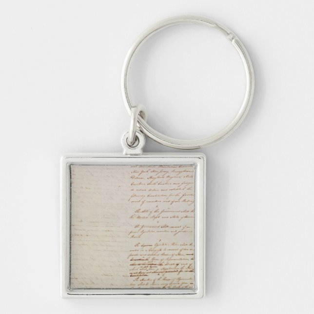 First draught   of the Constitution of the U.S. Key Ring (Front)