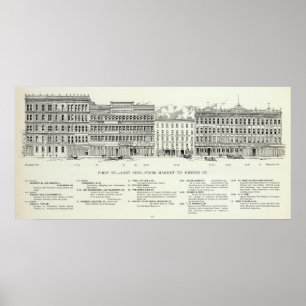 First East side Market and Mission Poster
