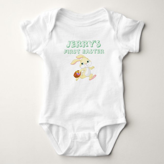 First Easter Baby Bodysuit (Front)