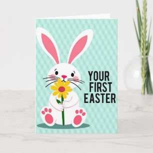 First Easter Bunny Sweet Card