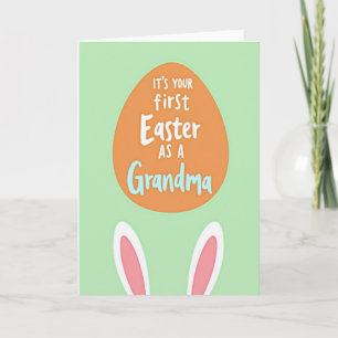 First Easter Grandma Card