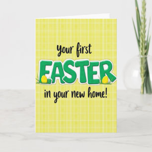 First Easter In Your New Home Card