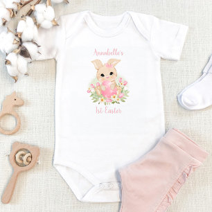 First Easter Personalised Baby girl Baby Bodysuit