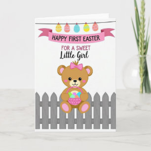 First Easter Sweet Girl Card