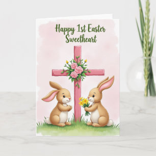 First Easter Sweetheart Card