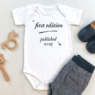 First Edition Book Published 2025 Baby bodysuit