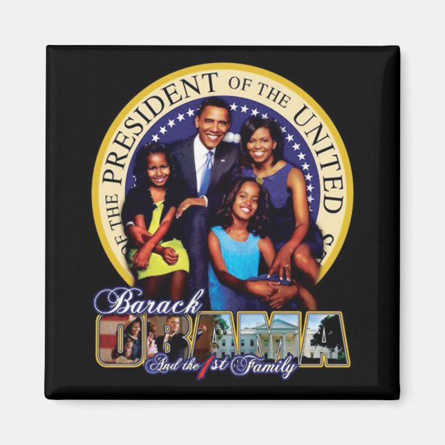First Family Obama's Magnet (Front)