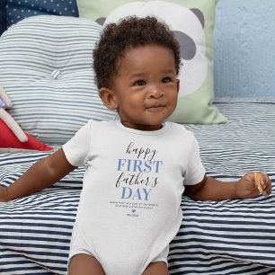 First Father's Day Baby Bodysuit