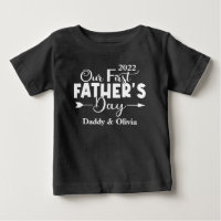 First Father's Day Black