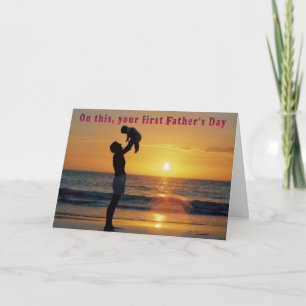 First Father's Day Card