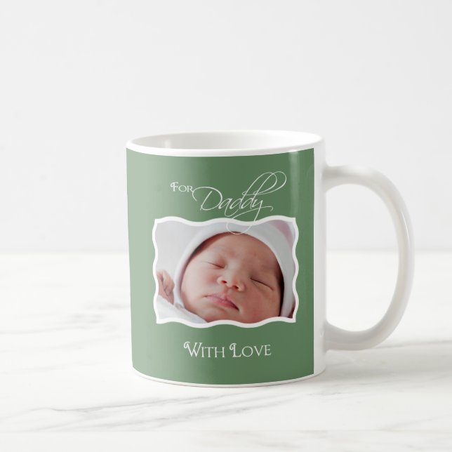 First Father's Day - Custom Photo Mug (Right)