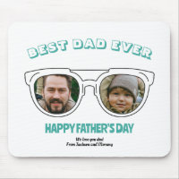 First Father's Day Dad Custom Photo Cool Summer
