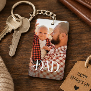 First Father's Day Dad Key Ring