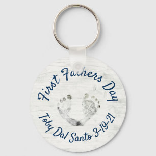 first fathers day key ring