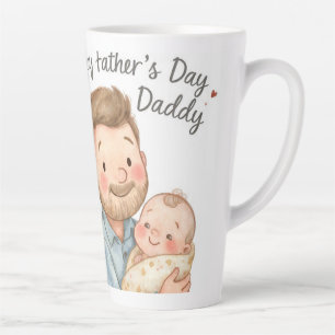 First Father's Day Mug 2026 - Daddy and Baby