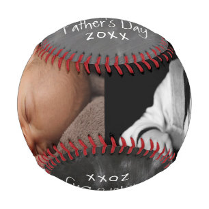 First Fathers Day Personalised One Of A Kind Baseball