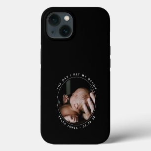 First Father's Day Photo iPhone 13 Case