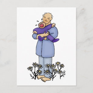 First Father's Day Postcard