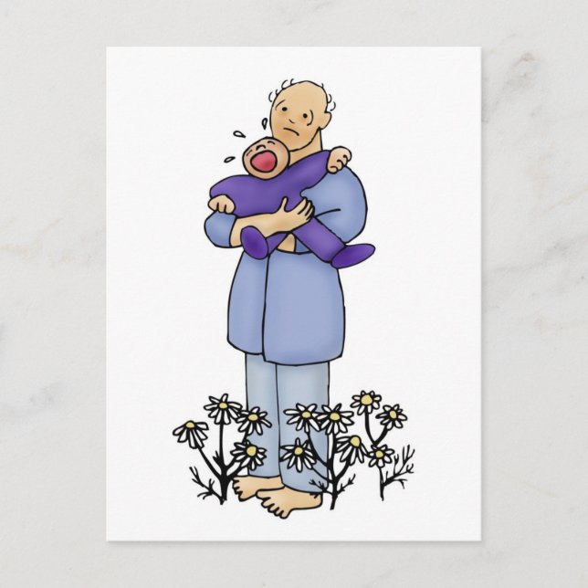 First Father's Day Postcard (Front)