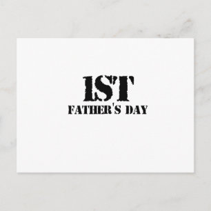 First Father's day Postcard