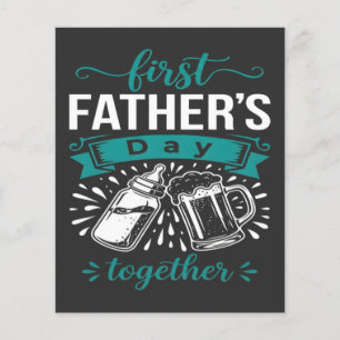 First Father's Day Together Flyer