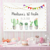 First Fiesta Cactus Birthday