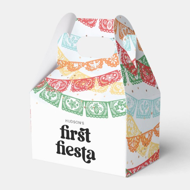 First Fiesta Favour Boxes (Front Side)