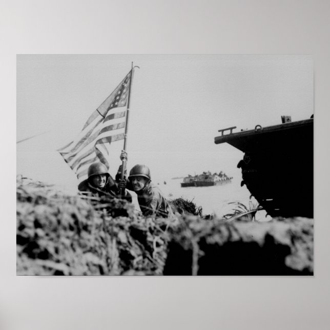 First Flag on Guam Poster (Front)