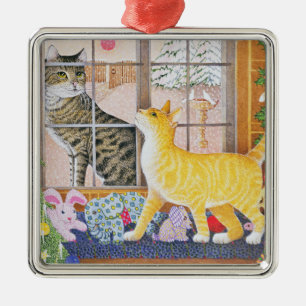 First Footing Metal Tree Decoration