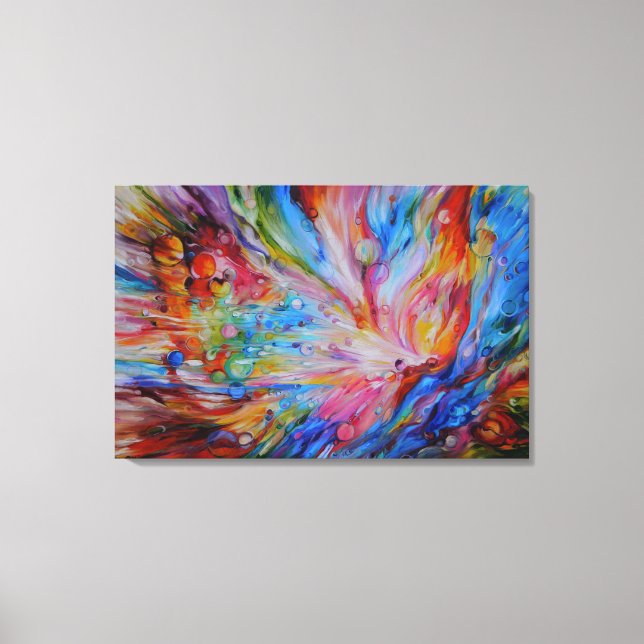 “First Garden” Creation Story Series Canvas Print (Front)