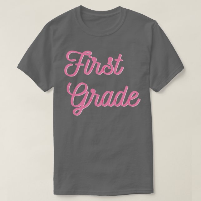 First Grade 1 T-Shirt (Design Front)