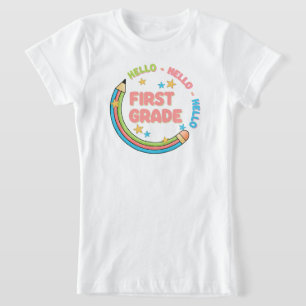 First Grade, Back to School 1st Grade T-Shirt
