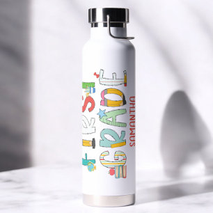 First Grade Back to School Personalised Water Bottle
