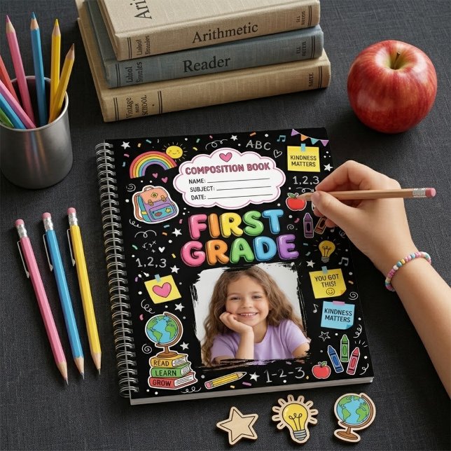  First Grade Composition Book Black  Photo (Creator Uploaded)