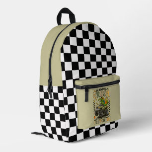 First Grade Crusher: Monster Truck Confidence Printed Backpack