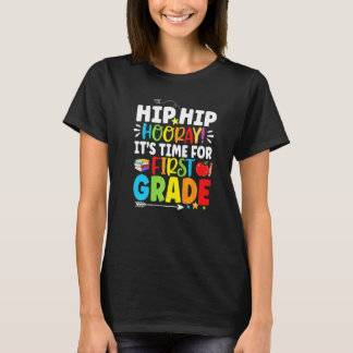 First Grade First Day 1st Grade Back To School Out T-Shirt