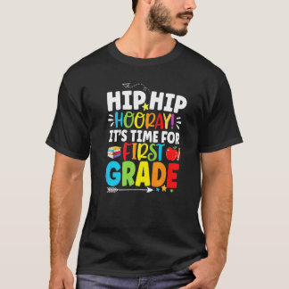 First Grade First Day 1st Grade Back To School Out T-Shirt