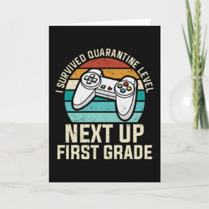 First Grade Gamer Back to School Student Gift Card