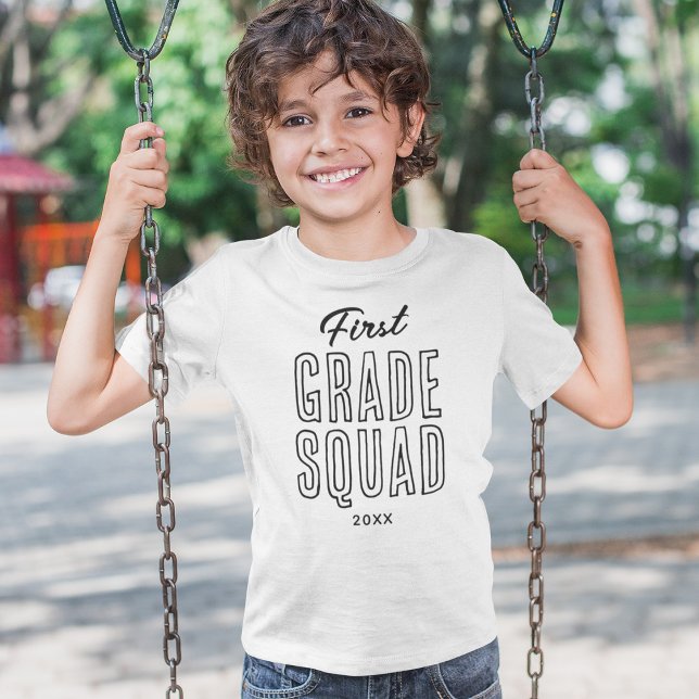 First Grade Squad Back to School T-Shirt (Creator Uploaded)