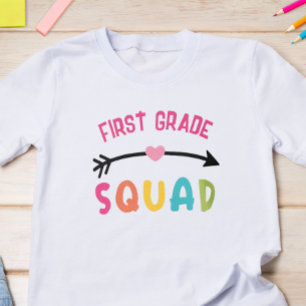 First Grade Squad School T-Shirt